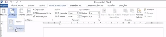 Como fazer uma Capa de CD e DVD no Word - Passo 1