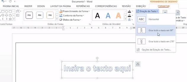 Como fazer uma Capa de CD e DVD no Word - Passo 4.1