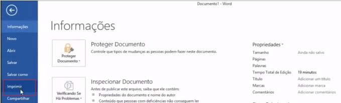 Como fazer uma Capa de CD e DVD no Word - Passo 8